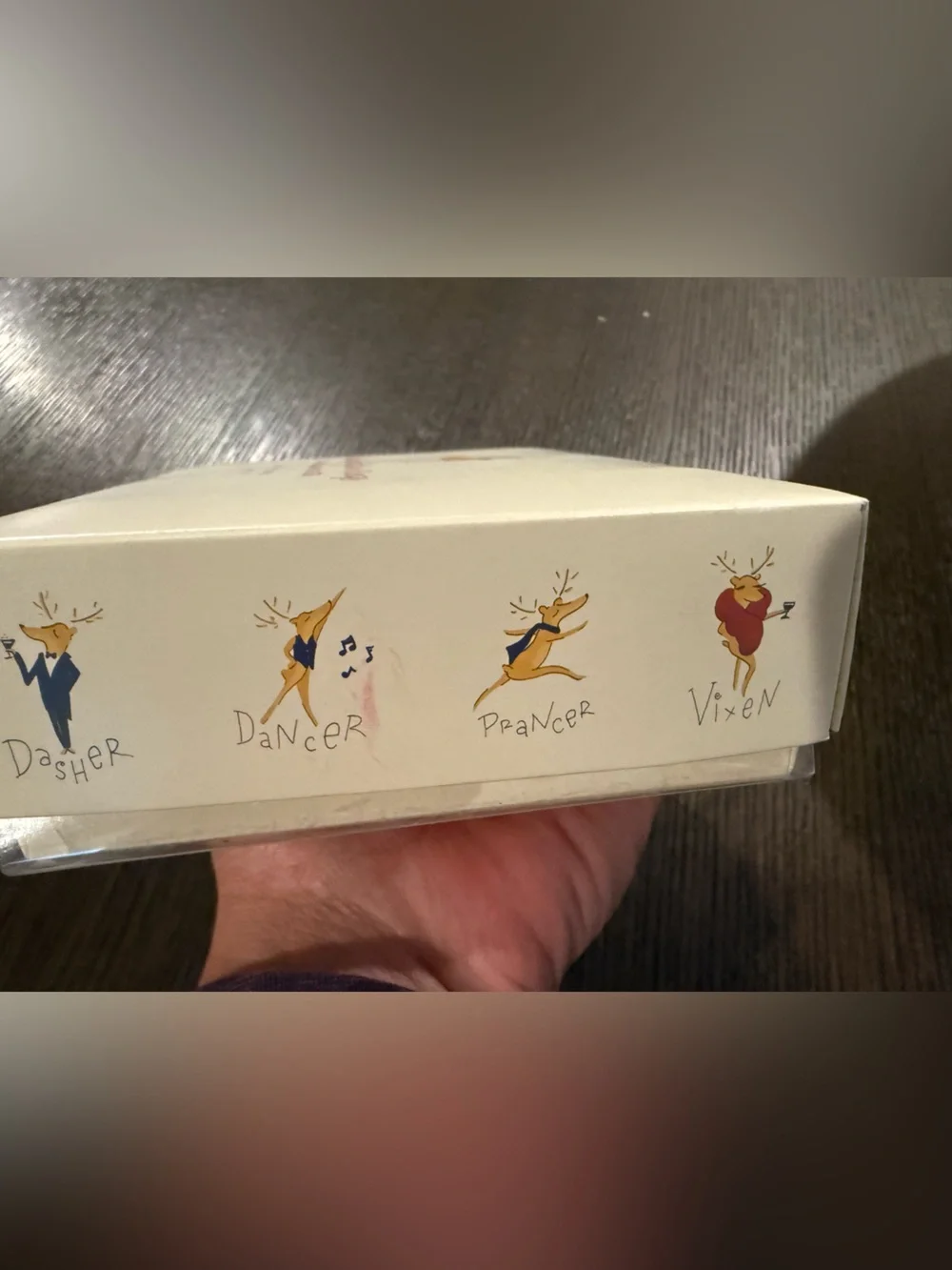 Pottery Barn‎ 2003 Santa’s Reindeer Napkin Rings Set of 9 Complete Rudolph Japan